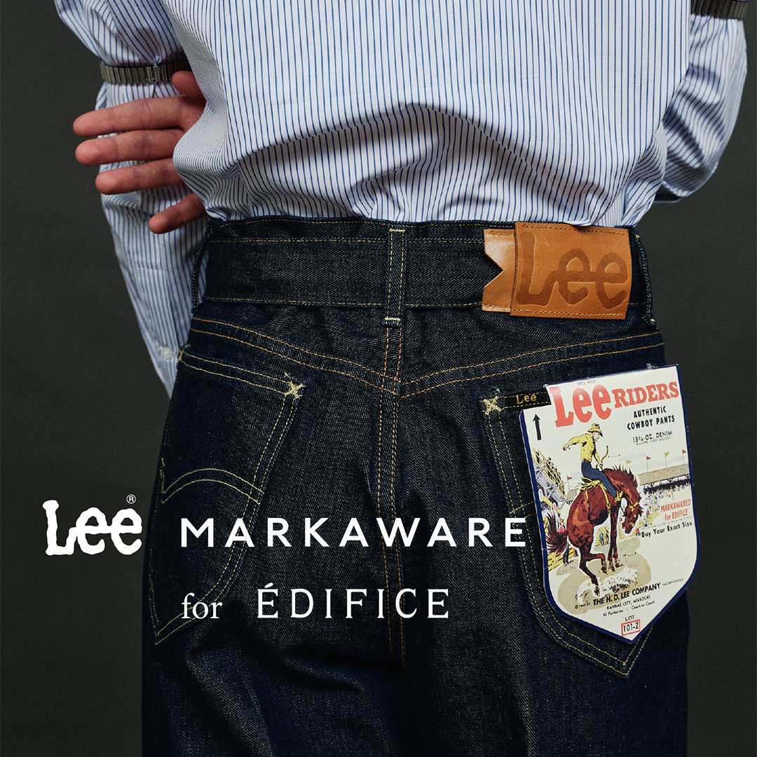 Lee×markaware×EDIFICE