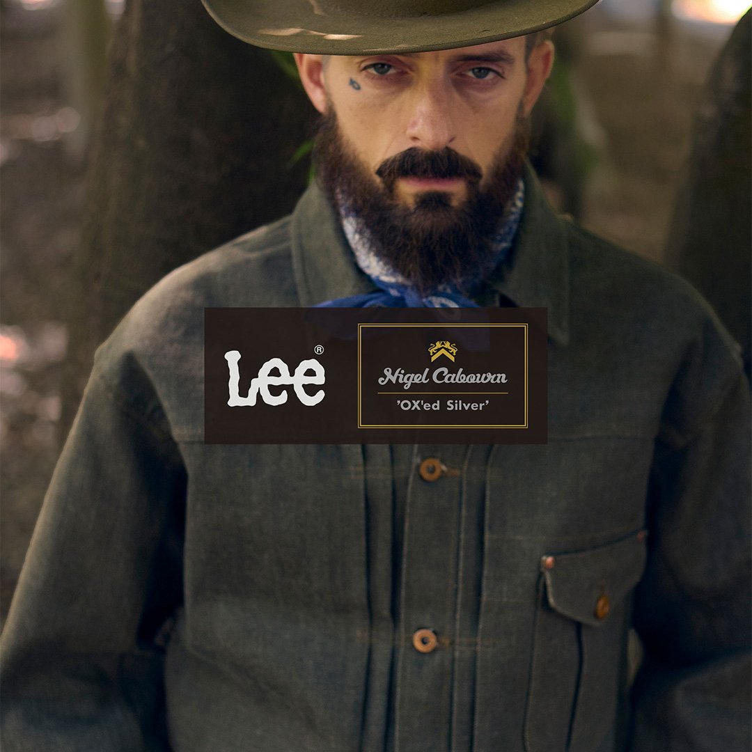 Lee×Nigel Cabourn OX'ed Silver